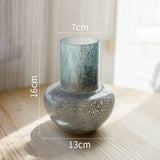 Load image into Gallery viewer, Artisan Textured Modern Glass Vase
