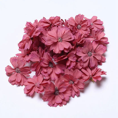 4.5cm Silk Flower Heads for Crafting Pack 100