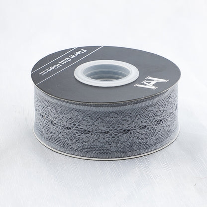 Lace Florist Gift Ribbon (40mmx25Yd)