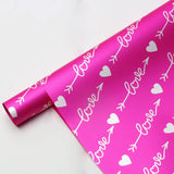 Load image into Gallery viewer, 20pcs Heart &amp; Arrow Bouquet Wrap Paper (57x57cm)