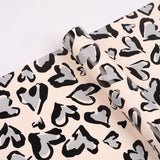 Load image into Gallery viewer, 20pcs Leopard Heart Flower Wrap Paper (57x57cm)