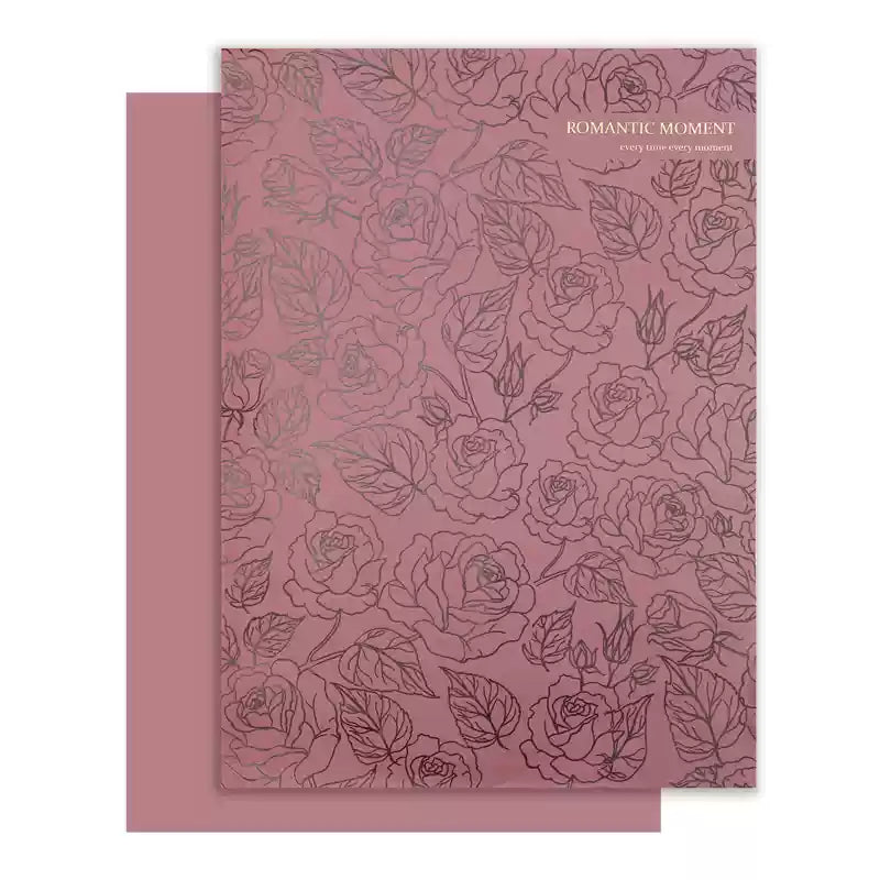 Waterproof Embossed Rose Bouquet Paper Pack 20 (37x52cm)
