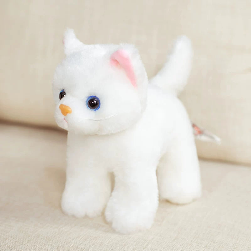 7" Soft Stuffed Standing Kitty Plush Toy