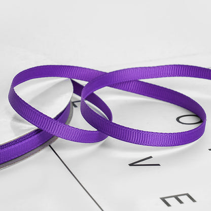 Solid Color Grosgrain Ribbon (6mmx100Yd)