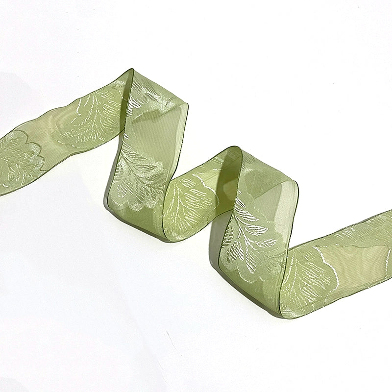 Springtime Soft Green Series Florists Ribbon