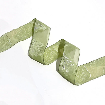 Springtime Soft Green Series Florists Ribbon