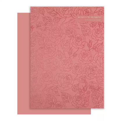 Waterproof Embossed Rose Bouquet Paper Pack 20 (37x52cm)