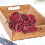 Load image into Gallery viewer, 10-Stem Real Dried Rose Bouquet