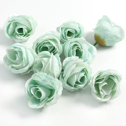 4cm Artificial Rose Flower Heads Pack 30