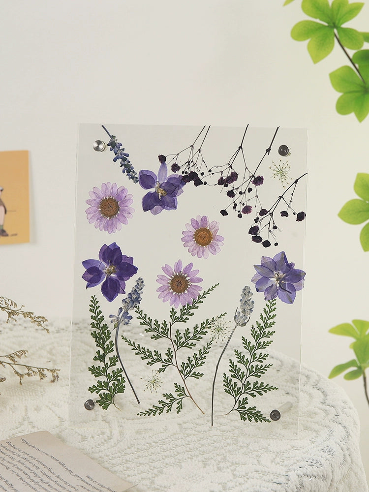Dried Flowers Pressed Flowers Photo Frame DIY Kit