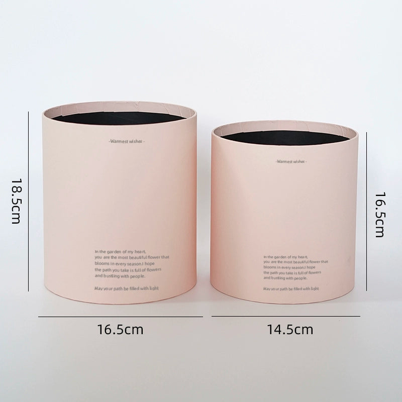 Coffret cadeau floral au fini mat élégant (lot de 2)