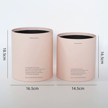 Coffret cadeau floral au fini mat élégant (lot de 2)