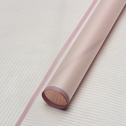 20pcs Matte Striped Cellophane Wrap (57x57cm)
