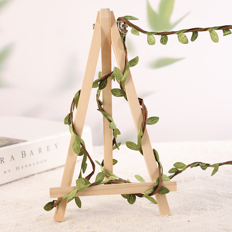 3m Artificial Green Vines Garland with Iron Wire