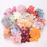 Load image into Gallery viewer, 5cm Silk Hydrangea Flower Heads Pack 30