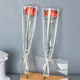 Load image into Gallery viewer, 100pcs Transparent Single Stem Rose Sleeves