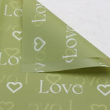 Load image into Gallery viewer, 20pcs Love-themed Cellophane Flower Wrap (57x57cm)