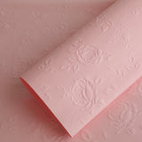 Load image into Gallery viewer, Embossed 3D Rose Flower Wrap Paper Pack 20 (58x58cm)