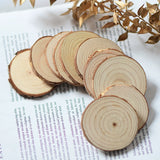 Load image into Gallery viewer, Natural Wood Slices Circles with Bark for DIY Crafts