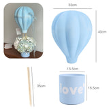 Load image into Gallery viewer, Hot Air Balloon Flower Bouquet Box DIY Kit