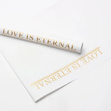 Load image into Gallery viewer, 20pcs LOVE IS ETERNAL Flower Wrap Paper (57x57cm)