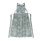 Load image into Gallery viewer, Linen-Cotton Vintage Floral Florist Apron