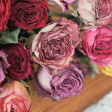 Load image into Gallery viewer, 10-Stem Real Dried Rose Bouquet