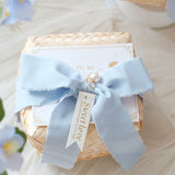 Load image into Gallery viewer, 12Pcs Handmade Bamboo Favor Box with Ribbon