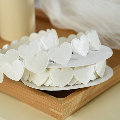 Valentine's Day Heart-shaped Florist Ribbon (15mmx10Yd)