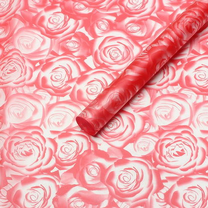20pcs Rose Cellophane Wrap for Valentine's Day (57x57cm)