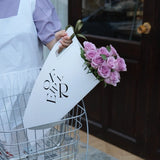 Load image into Gallery viewer, Modern Paper Bouquet Carrier Bags Pack 6