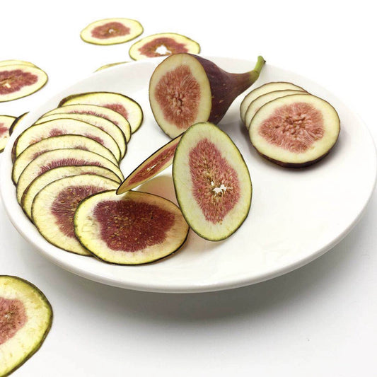 10 Pcs Real Dried Pressed Fig Slices