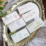 Load image into Gallery viewer, 120pcs Floral Notes Greeting Cards for Bouquets