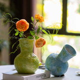 Load image into Gallery viewer, Mottled Watercolor Ceramic Flower Vase