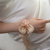 wrist corsage pink