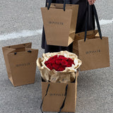 Load image into Gallery viewer, 6pcs Brown Kraft Paper Bouquet Gift Bags