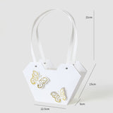 Load image into Gallery viewer, 10pcs Butterfly Floral Gift Bag Bouquet Carrier