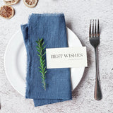Load image into Gallery viewer, 10pcs Fringed Cotton Cloth Napkins (42x42 cm)