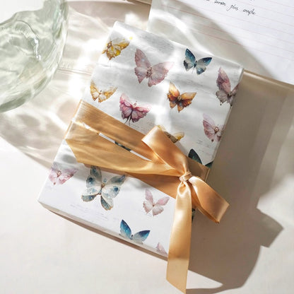 Papier cadeau Papillon Diamant (50x70cm), lot de 2