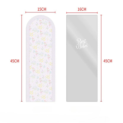Papier de support et tiges de rose individuelles transparentes, lot de 50
