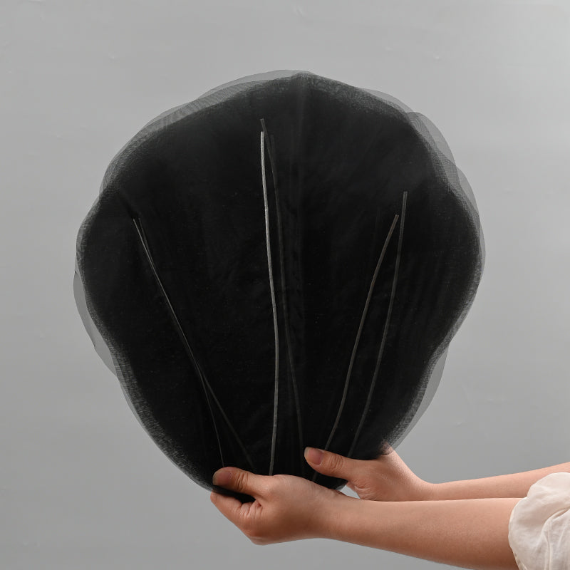 Petal Shaped Tulle for Bouquet Wrapping DIY Crafts Pack 10