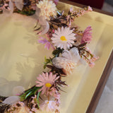 Load image into Gallery viewer, Daisy Floral Wreath Bridal Headpiece