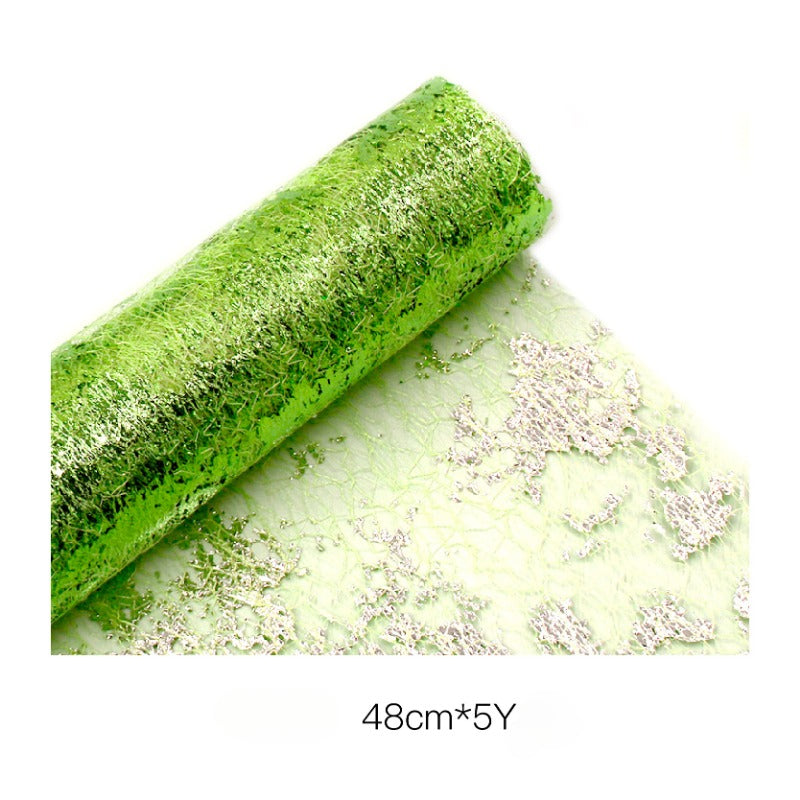 Glitter Tulle for Bouquets Wrapping (48cmx5Yd)