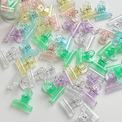 30pcs Transparent Mini Clips for Bouquets
