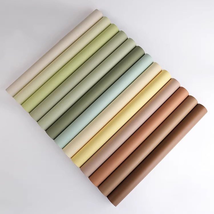 Rouleau de papier d'emballage pour bouquets coréens mat (58 cm x 15 yd)