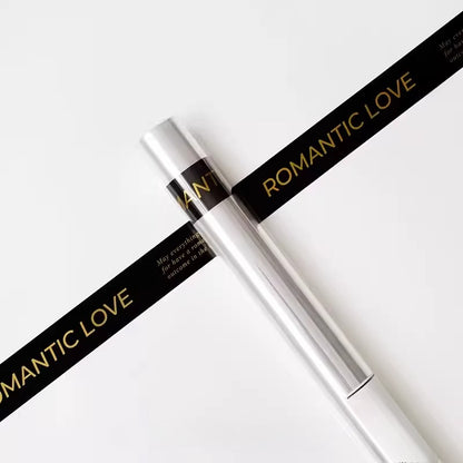 Bordered Transparent Cellophane Roll (57cmx10Yd)