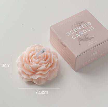 Peony Flower Scented Candle
