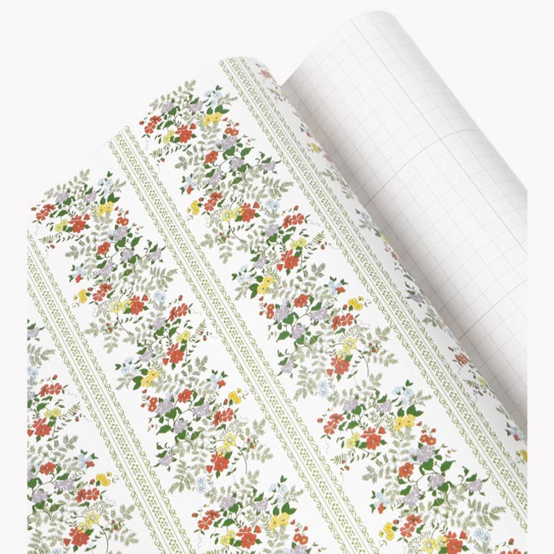 Green Vine Gift Wrapping Paper (50x70cm) Pack 2