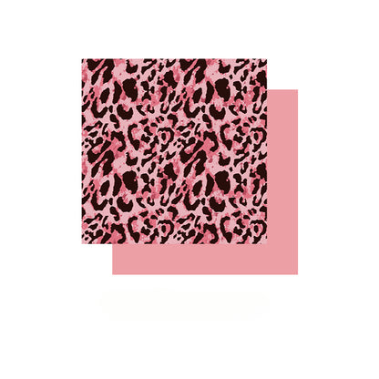 Leopard Print Paper for Flower Bouquets Pack 20 (50x50cm)