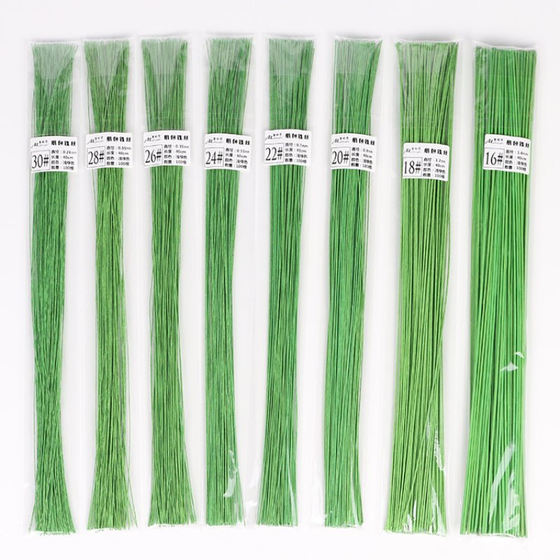 Light Green Floral Wire for Crafts Pack 100 – Floral Supplies Store